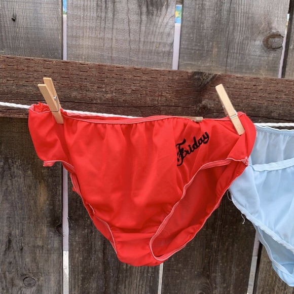 Vintage 1960's Panties Day of the Week Deadstock - Picture 8 of 10